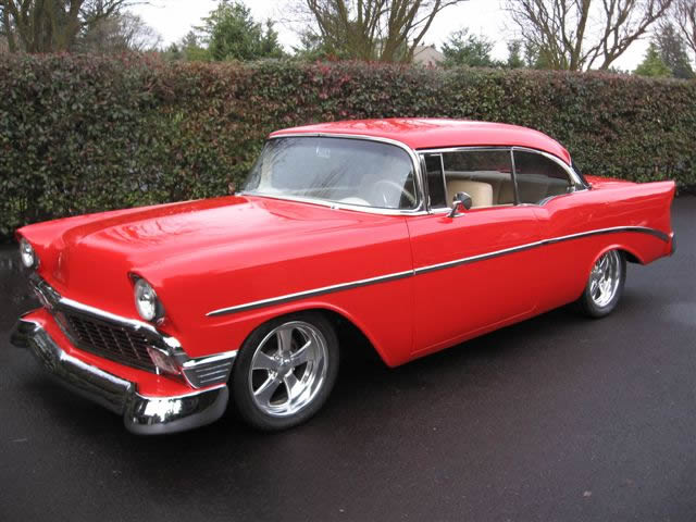 1956 CHEVY CUSTOM PRO-TOURING 2DR HT