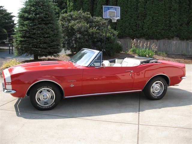 1967 Chevy Camaro Convertible