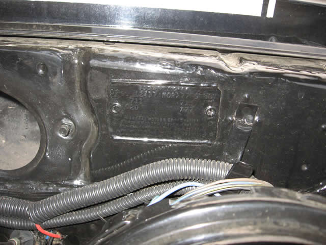 1969 Z28 Chevy Camaro Vin Plate