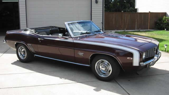 1969 Chevy Camaro Convertible