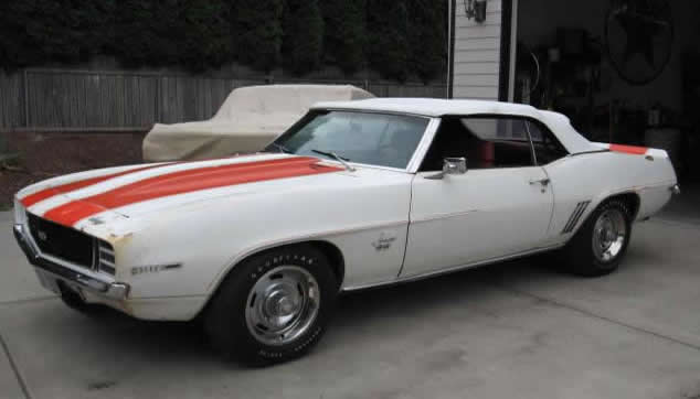 1969 Chevy Camaro Pace Car