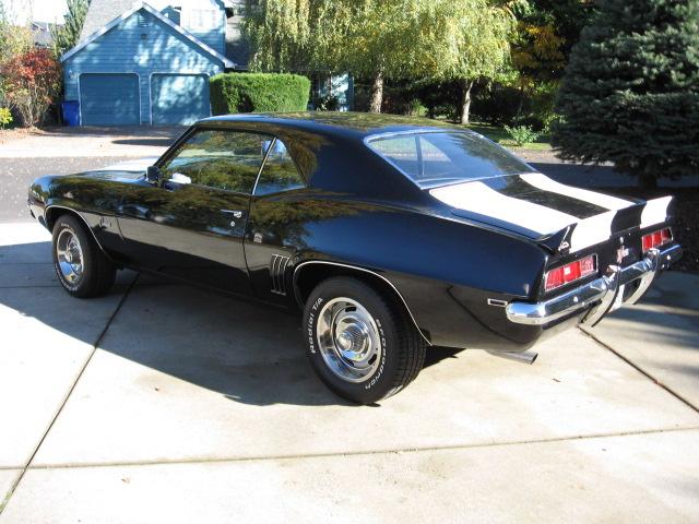 1969 Z28 Chevy Camaro Rear End